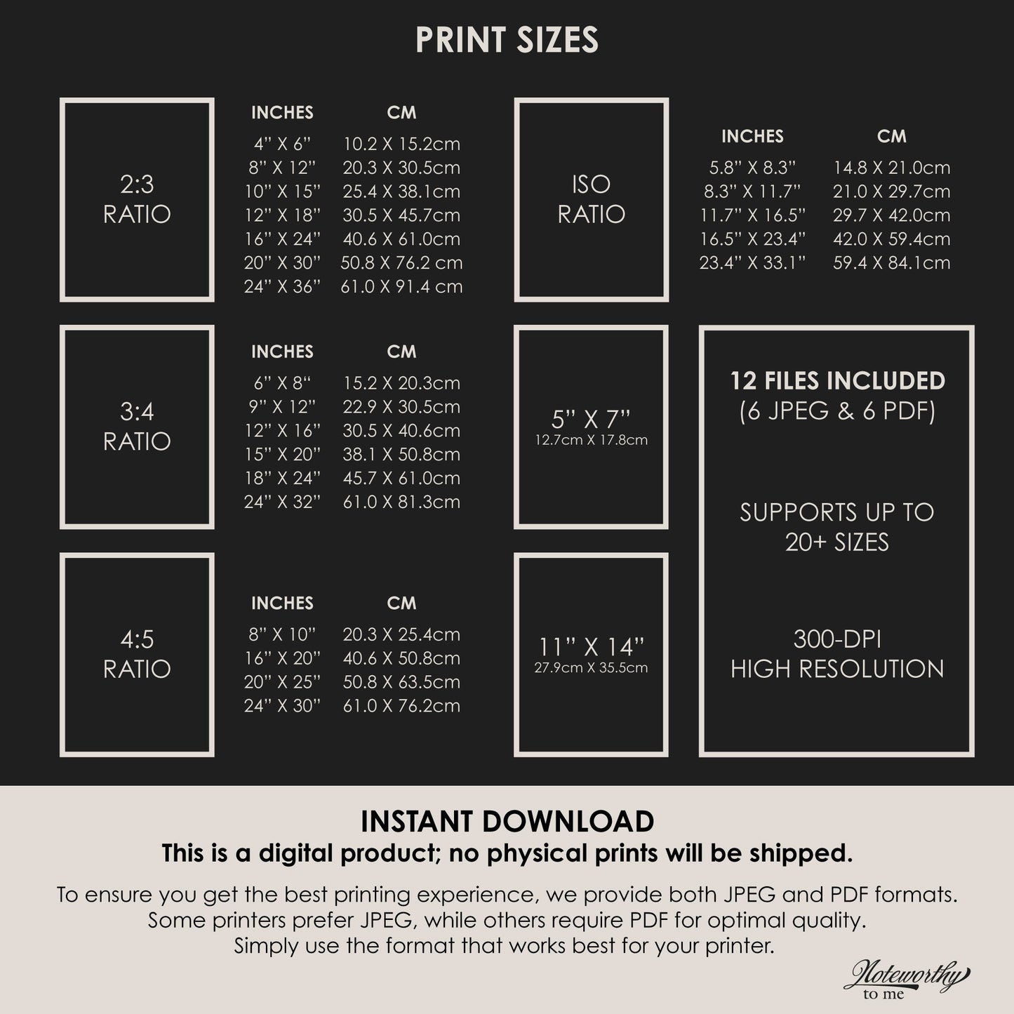 Create Space for What Matters- Minimalist Motivational Print