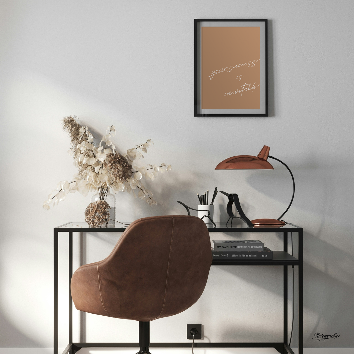 Your Success is Inevitable – Minimalist Motivational Print