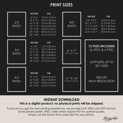 Your Success is Inevitable – Minimalist Motivational Print